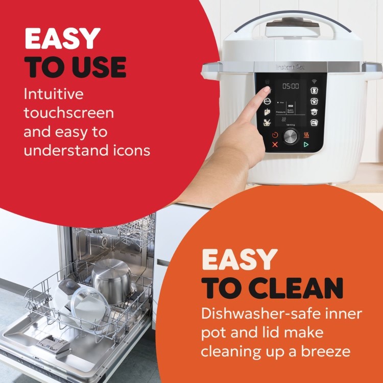 Instant Pot Pro 5.7L Multi-Cooker 10-in-1 Coconut White