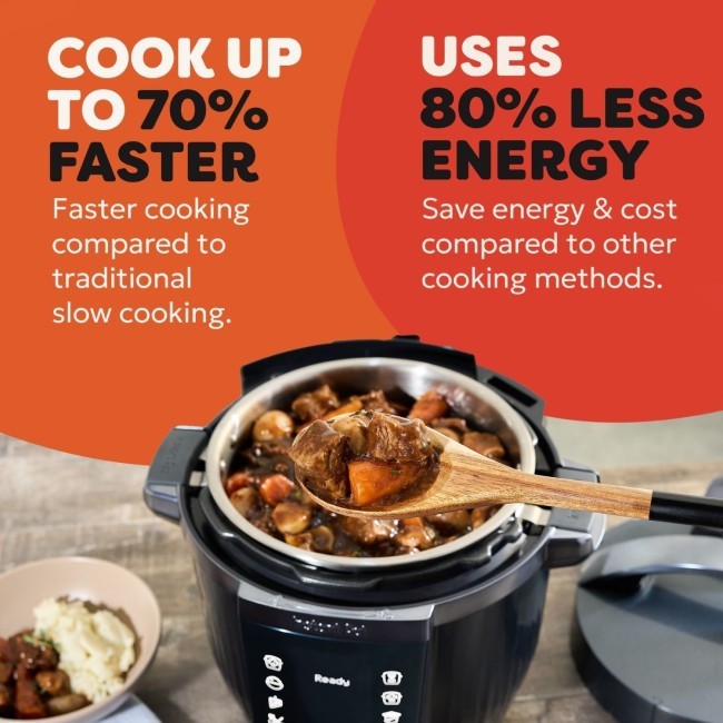 Cook up to 70% faster.