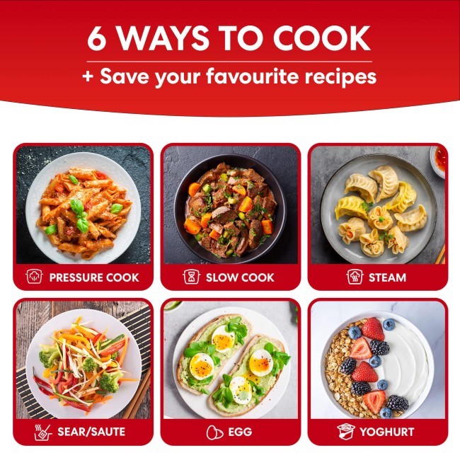6 ways to cook.