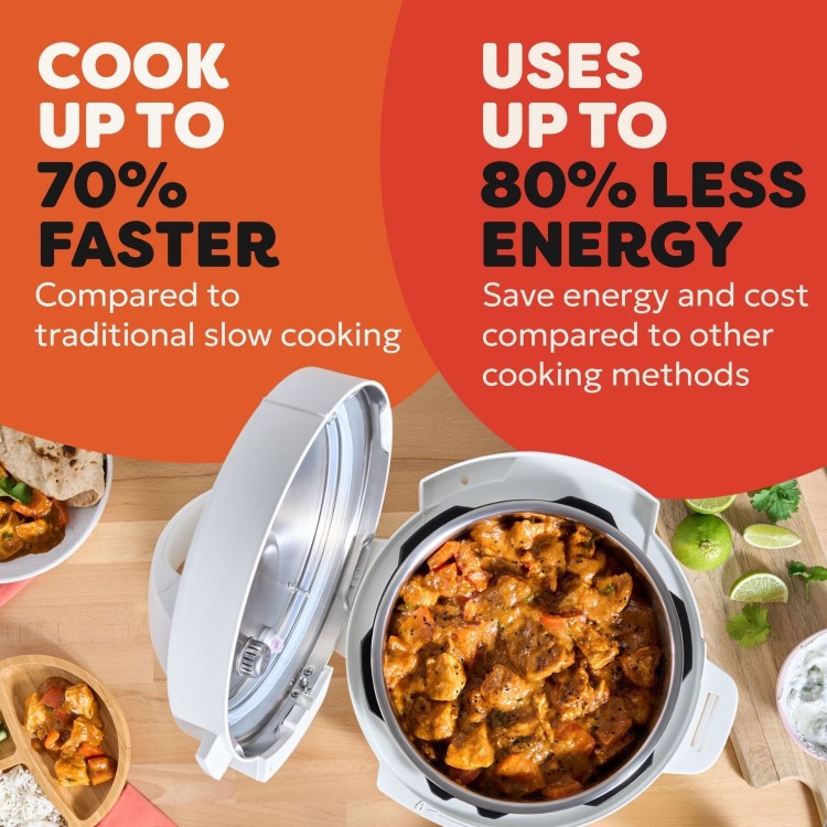 Instant Pot Classic 5.7L Multi-Cooker 7-in-1 Sea Salt White