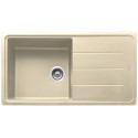 114.0253.150 Single Bowl Coffee Composite Kitchen Sink with Reversible Drainer - Franke
