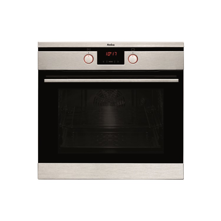 Amica 11433TSX 66L 10 Function Built-in Single Oven - Stainless Steel