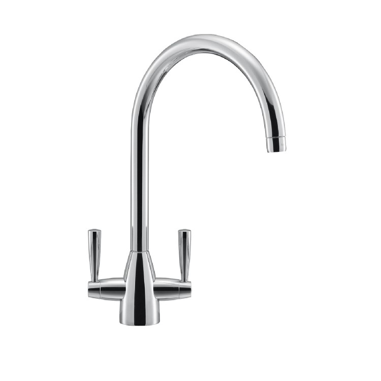 Franke Eiger Dual Lever Monobloc Mixer Kitchen Tap- Chrome