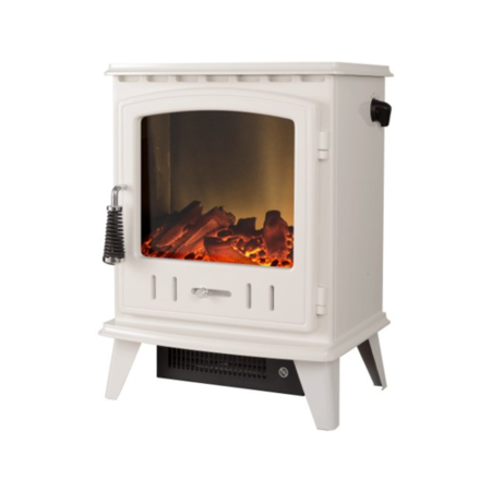 Adam Electric Stove in Cream - Aviemore