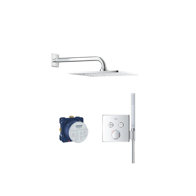 Grohe SmartControl Shower Set with Handset - 2 Outlet