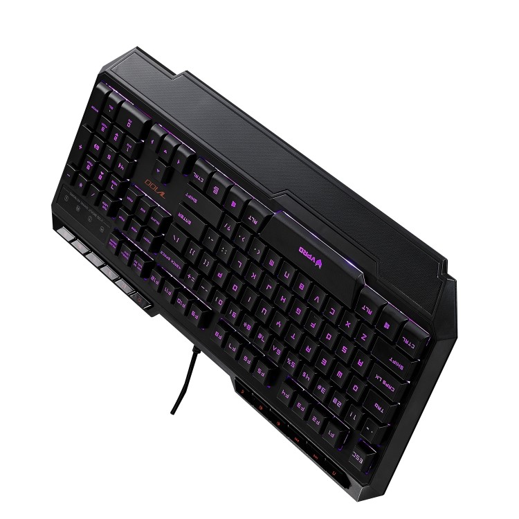 VPRO V100 Gaming Backlit Keyboard and Mouse Set Black UK Layout