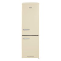 CDA 330 Litre 60/40 Retro Freestanding Fridge Freezer - Florence Barley CDA 330 Litre 60/40 Retro Freestanding Fridge Freezer - Florence Barley