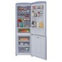 Refurbished CDA Florence Sea Holly Freestanding 330 Litre 60/40 Retro Frost Free Fridge Freezer Blue