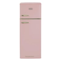 CDA 206 Litre Top Mount Retro Freestanding Fridge Freezer - Betty Tea Rose CDA 206 Litre Top Mount Retro Freestanding Fridge Freezer - Betty Tea Rose