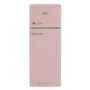 CDA 206 Litre Top Mount Retro Freestanding Fridge Freezer - Betty Tea Rose