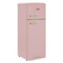 CDA 206 Litre Top Mount Retro Freestanding Fridge Freezer - Betty Tea Rose