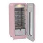 Refurbished CDA Nancy Tea Rose Freestanding 13 Bottle Single Zone Retro Wine Cooler Pink