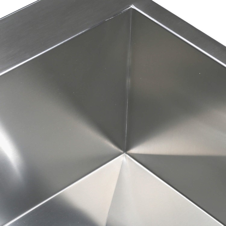 Taylor & Moore Single Bowl Right Hand Drainer Stainless Steel Kitchen Sink