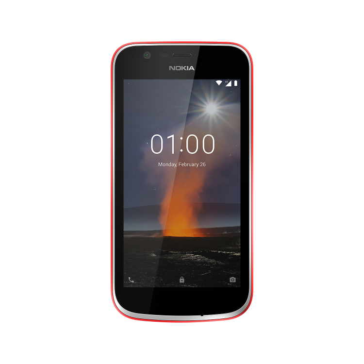 Nokia 1 Warm Red 4.5" 8GB 4G Unlocked & SIM Free