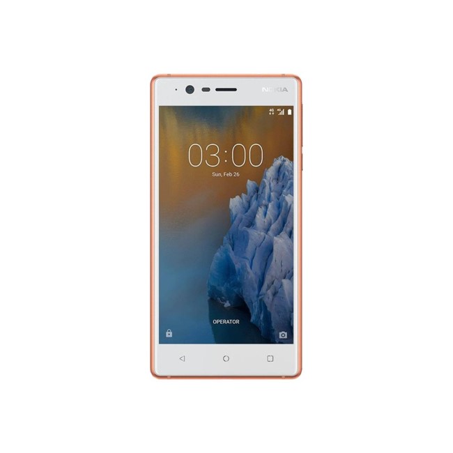 Grade B Nokia 3 Copper White 5" 16GB 4G Unlocked & SIM Free
