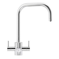 Franke Tasso Dual Lever Filtered Water Monobloc Kitchen Mixer Tap - Chrome