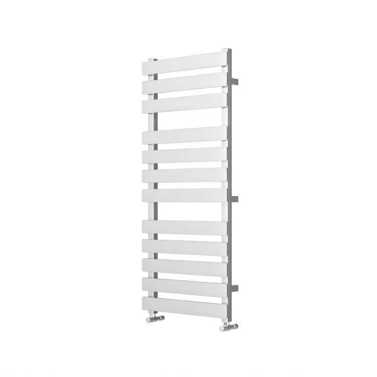 GRADE A1 - Perlo Chrome Heated Towel Rail - 1200 x 500mm