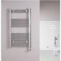 GRADE A1 - Towelrads MacCarthy Chrome Electric Towel Radiator 550 x 500mm