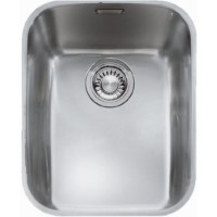Franke ARX 110-33 Single Bowl Undermount Chrome Stainless Steel Kitchen Sink