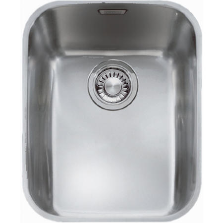 Single Bowl Undermount Chrome Stainless Steel Kitchen Sink - Franke ARX 110-33
