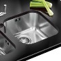 Franke ARX 110-33 Single Bowl Undermount Chrome Stainless Steel Kitchen Sink