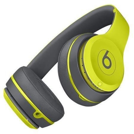 Beats Solo2 Wireless Headphones Active Collection - Shock Yellow