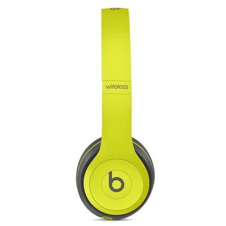 Beats Solo2 Wireless Headphones Active Collection - Shock Yellow