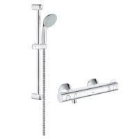 GRADE A1 - Grohe Grohtherm 800 Thermostatic Bar Shower Mixer