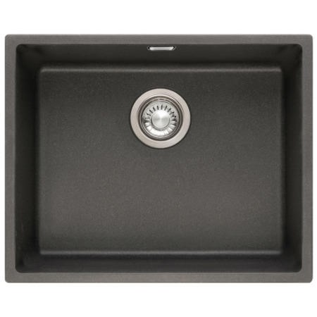 Franke Sid 110 50 Sirius Large 1 0 Bowl Undermount Tectonite Composite Sink Carbon Black