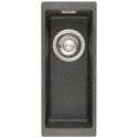 125.0252.231 Half Bowl Undermount Black Composite Carbon Kitchen Sink - Franke Sirius