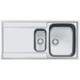 Franke Maris 1.5 Bowl Inset Chrome Stainless Steel Kitchen Sink with Left Hand Drainer 