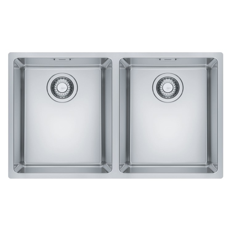 Franke Maris 2 Bowl Kitchen Sink - Stainless Steel