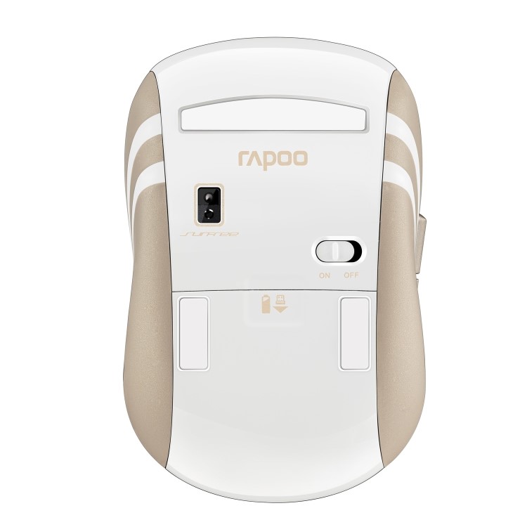 Rapoo 3920P 5GHz Wireless Laser Mouse Gold
