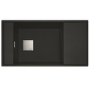 Single Bowl Black Undermount Fragranite Kitchen Sink - Franke Fresno 111