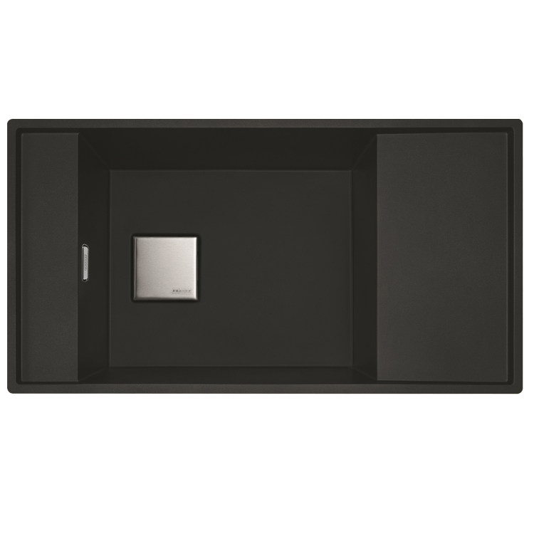 Single Bowl Black Undermount Fragranite Kitchen Sink - Franke Fresno 111