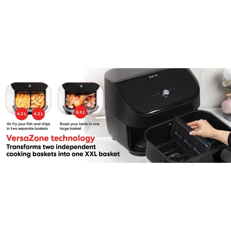 Instant Pot VersaZone 8.5L XXL Single and Double Drawer Air Fryer