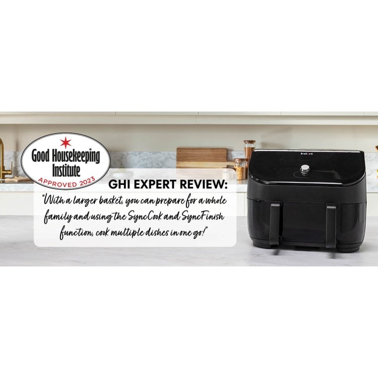 Instant Pot VersaZone 8.5L XXL Single and Double Drawer Air Fryer