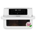 140-3026-01-UK Instant Pot Vortex VersaZone 12L Air Fryer PFAS Free Large Twin 6L Baskets 8-in-1 Dehydrate Grill Bake Roast Reheat Easy Clean Dishwasher Safe White