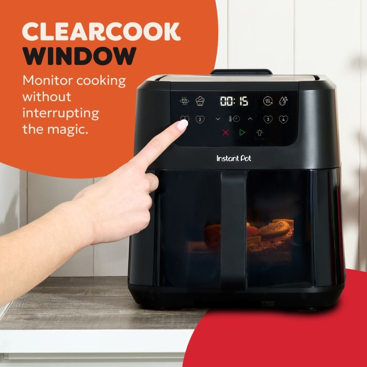 Instant Pot Vortex 4-in-1 Compact 8L Air Fryer – Fast & Easy Crisp Cooking