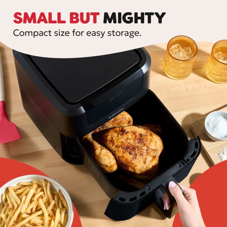 Instant Pot Vortex 4-in-1 Compact 8L Air Fryer – Fast & Easy Crisp Cooking