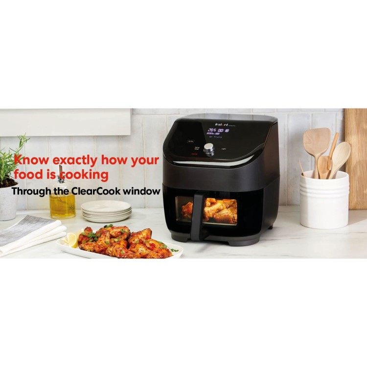 Instant Pot Vortex Plus 6-in-1 5.7L Air Fryer with ClearCook - Black