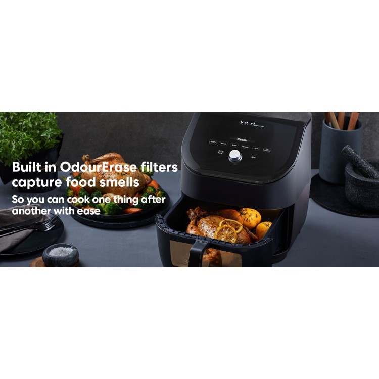 Instant Pot Vortex Plus 6-in-1 5.7L Air Fryer with ClearCook - Black