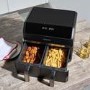 Instant Pot Vortex Dual 8-in-1 8L Air Fryer - Black