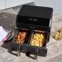 Instant Pot Vortex Dual 8-in-1 8L Air Fryer - Black