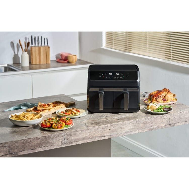 Instant Pot Vortex Dual 8-in-1 8L Air Fryer - Black