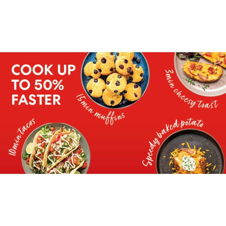 Instant Vortex Plus VersaZone 8.5L Large Air Fryer with ClearCook - Stainless Steel 