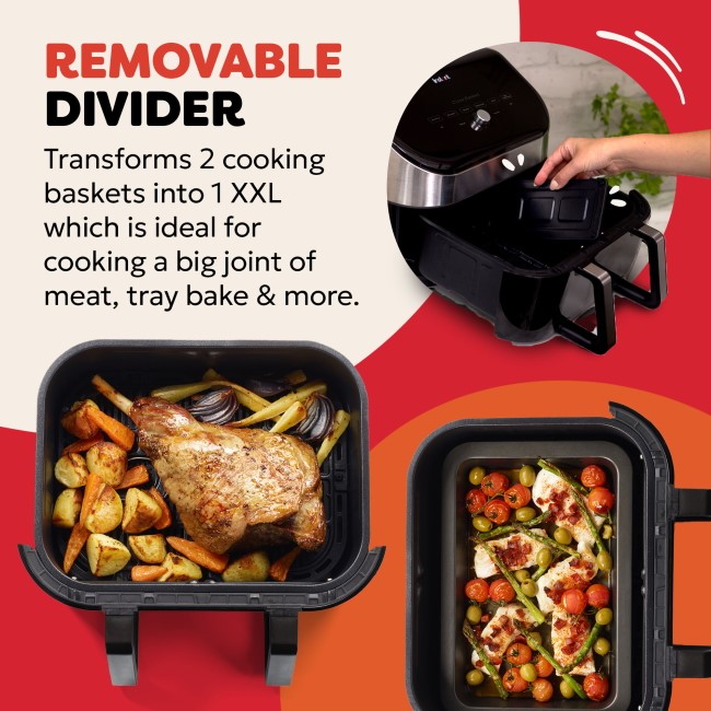 Removable divider.