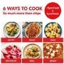 Instant Vortex Plus VersaZone 8.5L Large Air Fryer with ClearCook - Stainless Steel 