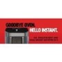 Instant Vortex Plus VersaZone 8.5L Large Air Fryer with ClearCook - Stainless Steel 