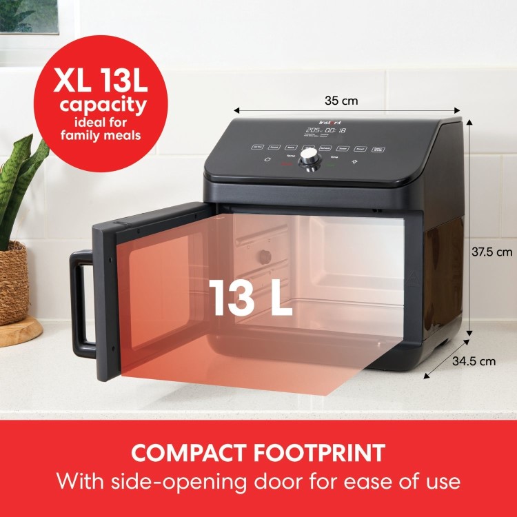Instant Pot Vortex Plus 13L Air Fryer Oven - Black